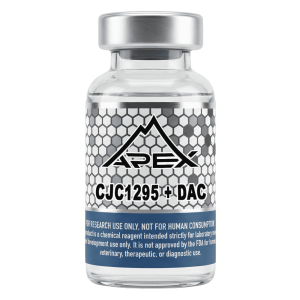 CJC-1295 with DAC lyophilized research peptide vial – Apex Laboratory