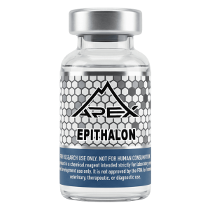 Epithalon lyophilized research peptide vial – Apex Laboratory