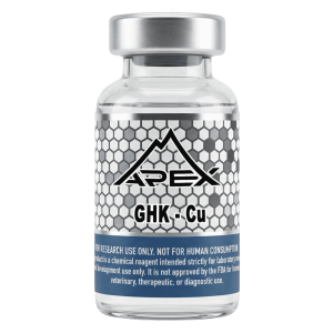 GHK-Cu research peptide vial – Apex Laboratory