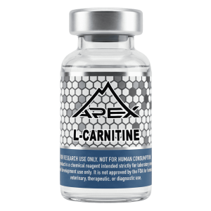 L-Carnitine 5000mg research solution vial — Apex Laboratory