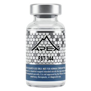 Follistatin 344 1mg lyophilized research peptide vial — Apex Laboratory