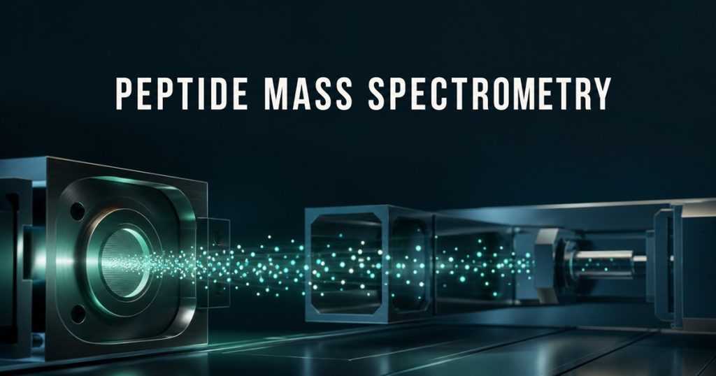 Generated conceptual ion-measurement chamber for a peptide mass spectrometry explainer